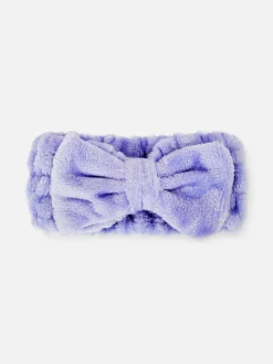 Haarschmuck|Primark Flauschiges Haarband Mit Schleife Violett