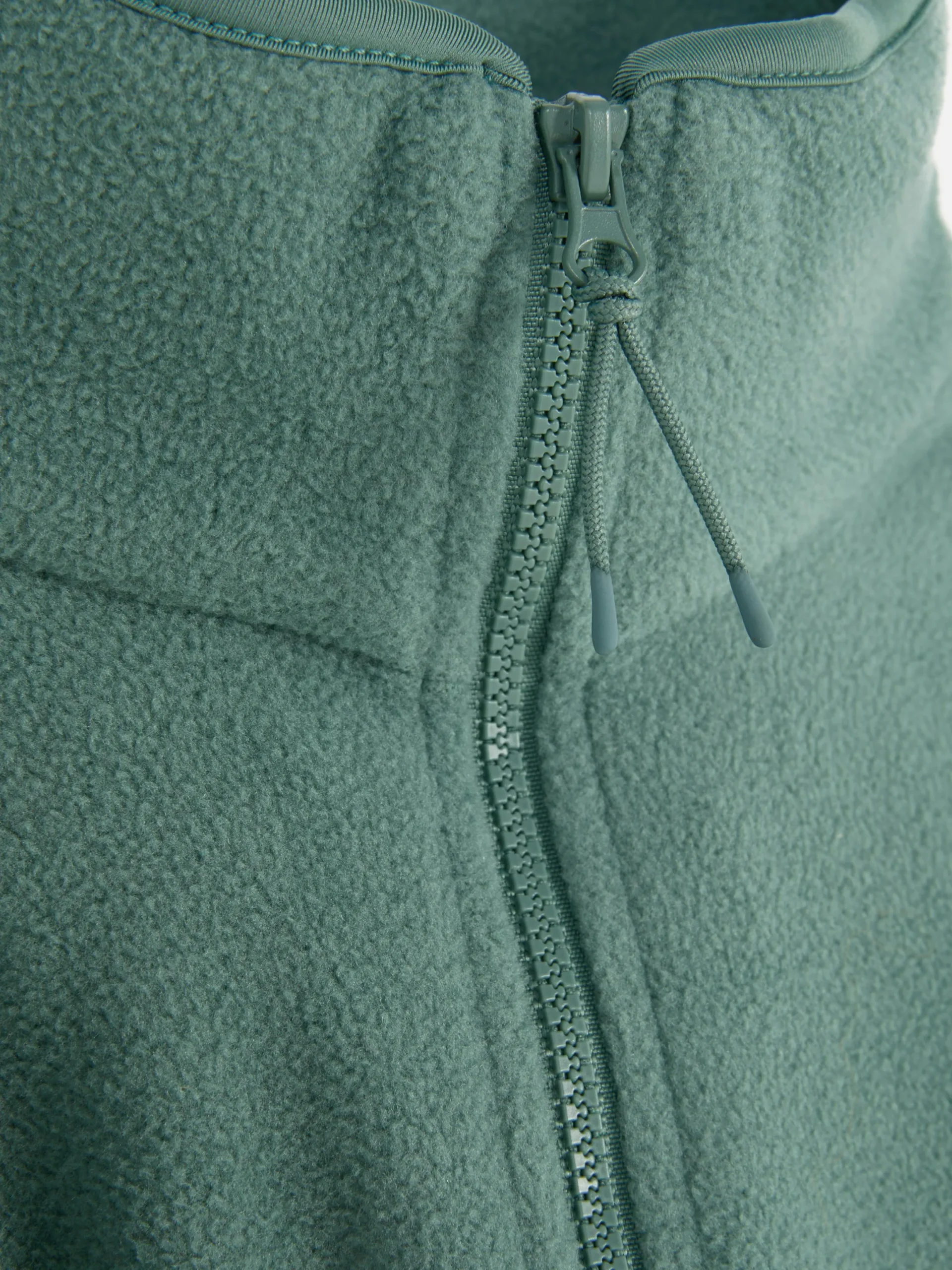 Pullover Und Cardigans|Primark Fleecejacke Mit Halbem Reißverschluss Grün