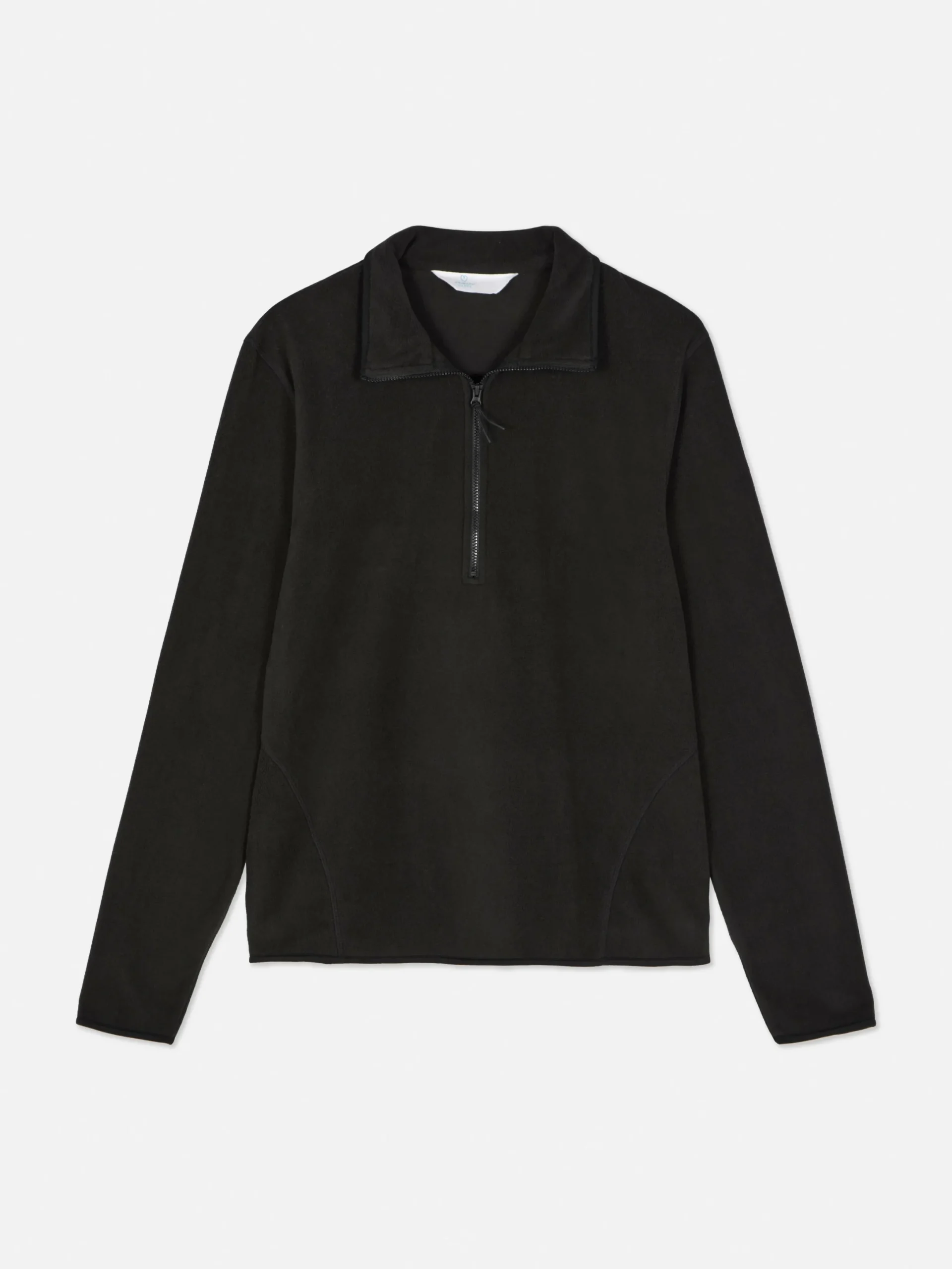 Pullover Und Cardigans|Primark Fleecejacke Mit Halbem Reißverschluss Schwarz