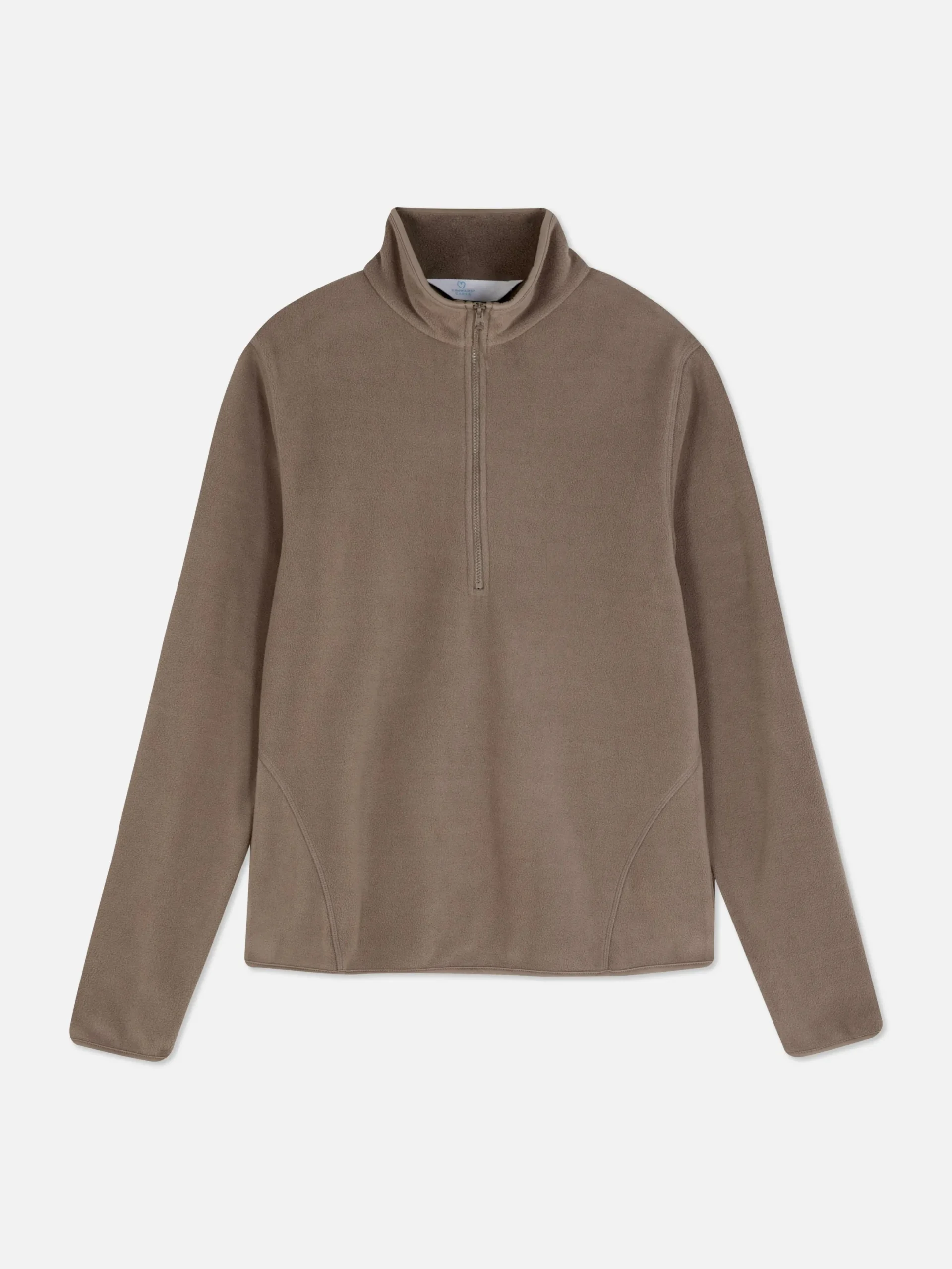 Pullover Und Cardigans|Primark Fleecejacke Mit Halbem Reißverschluss Taupefarben