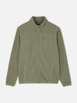 Jacken Und Mäntel|Primark Fleecejacke Mit Trichterkragen Und Reißverschluss Hellgrün