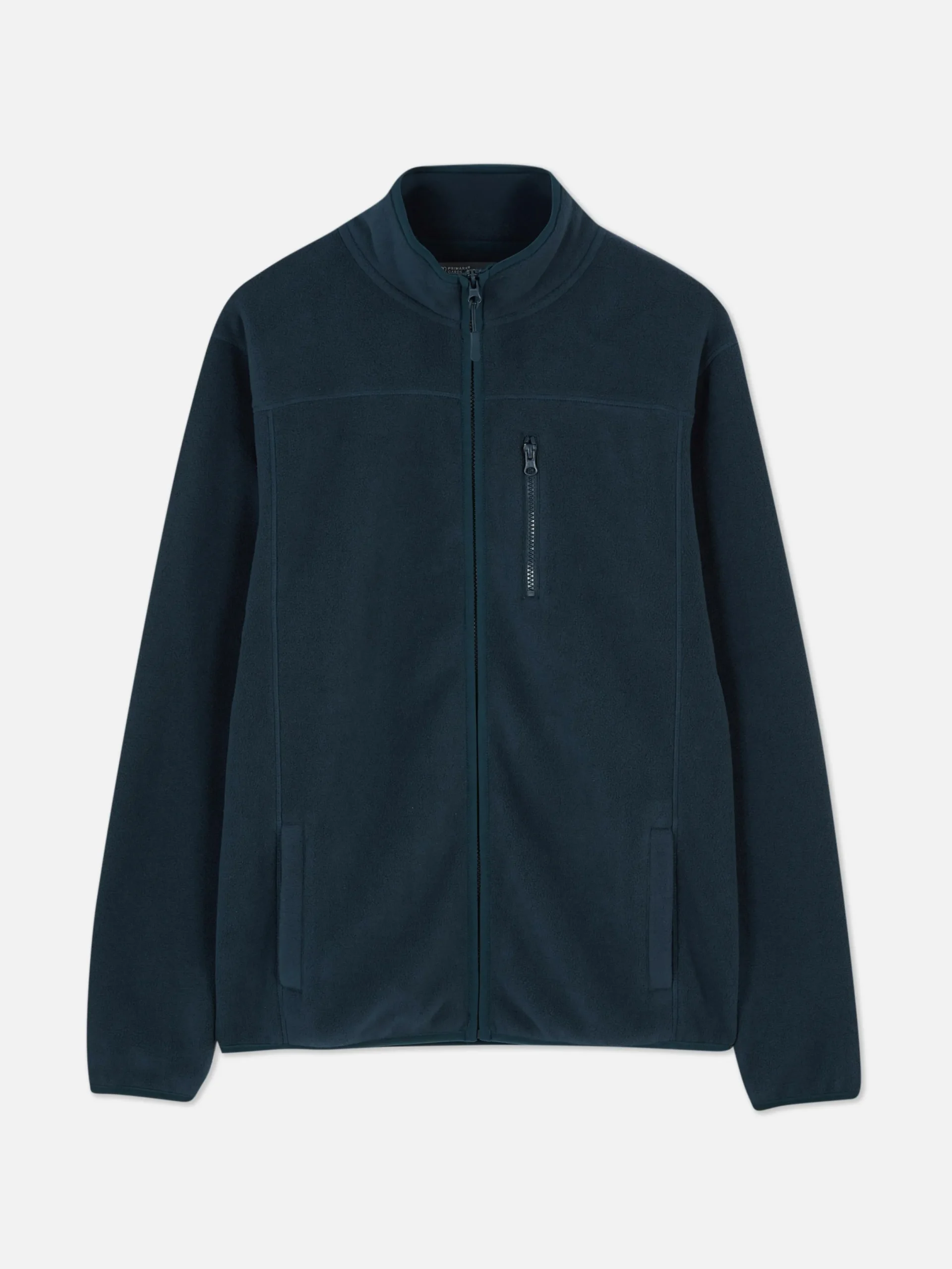 Jacken Und Mäntel|Primark Fleecejacke Mit Trichterkragen Und Reißverschluss Marineblau