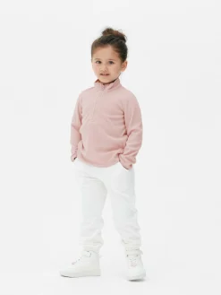Hoodies Und Sweatshirts|Primark Fleecejacke Mit Viertelreißverschluss Rosa