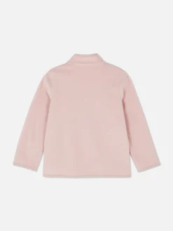 Hoodies Und Sweatshirts|Primark Fleecejacke Mit Viertelreißverschluss Rosa