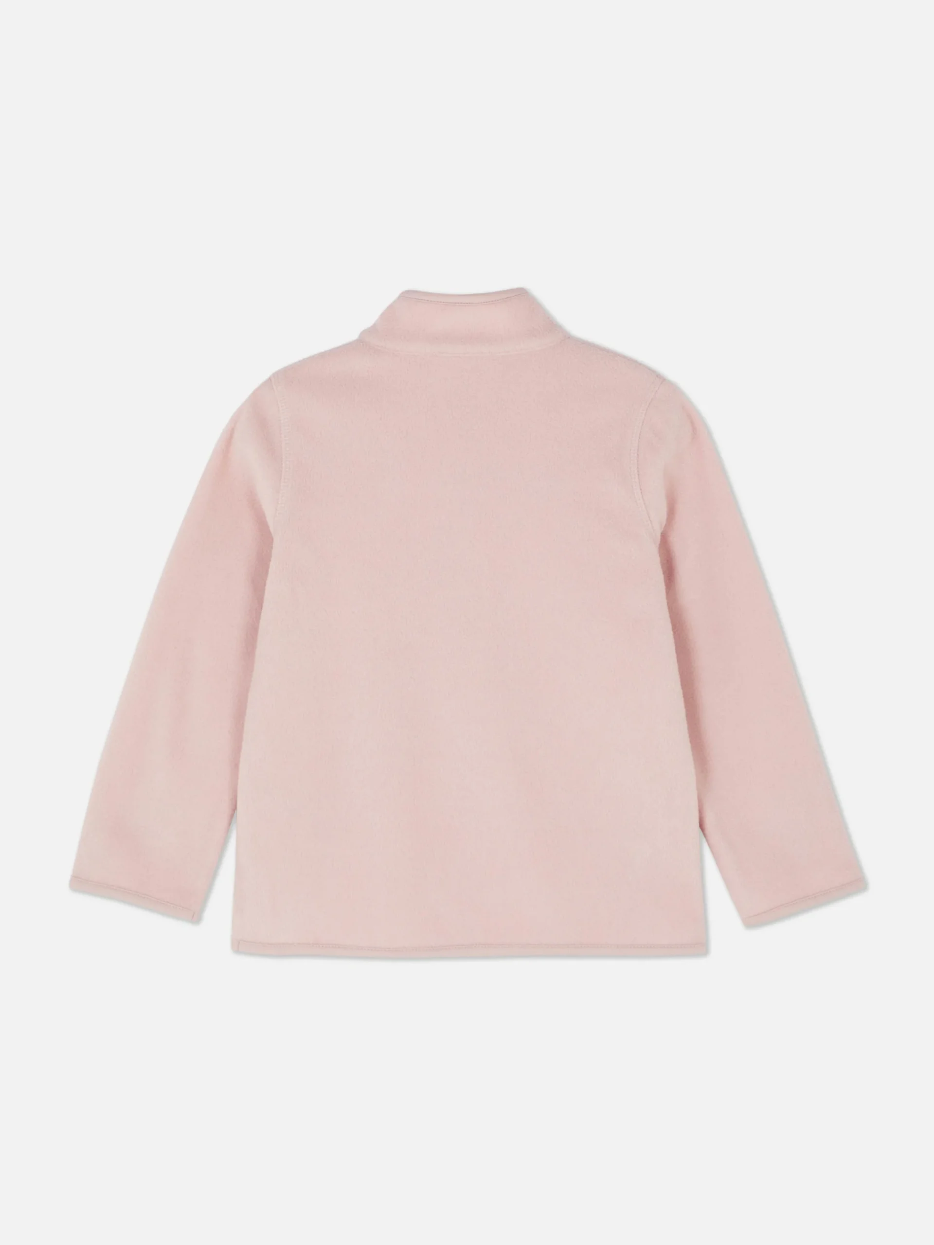 Hoodies Und Sweatshirts|Primark Fleecejacke Mit Viertelreißverschluss Rosa