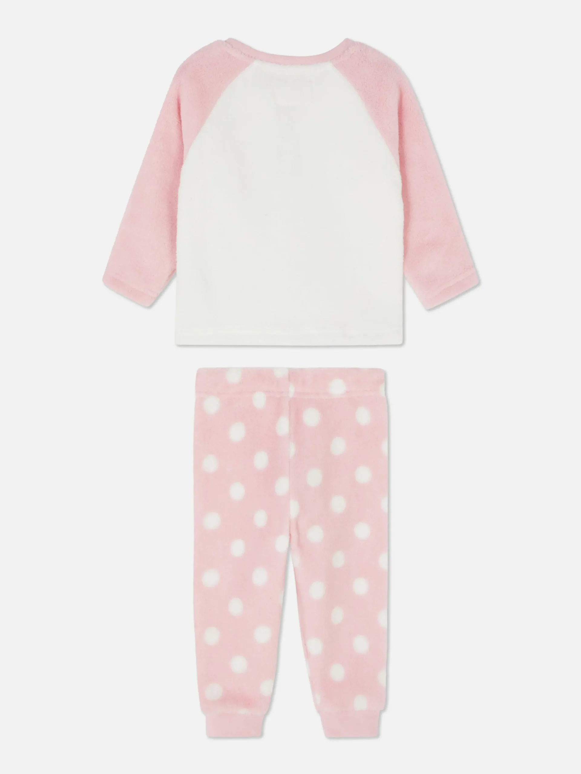 Schlafanzüge Und Nachtwäsche|Primark Fleece-Schlafanzug Mit Tierfiguren Rosa