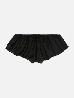 Slips|Primark Fließender Satinslip Schwarz