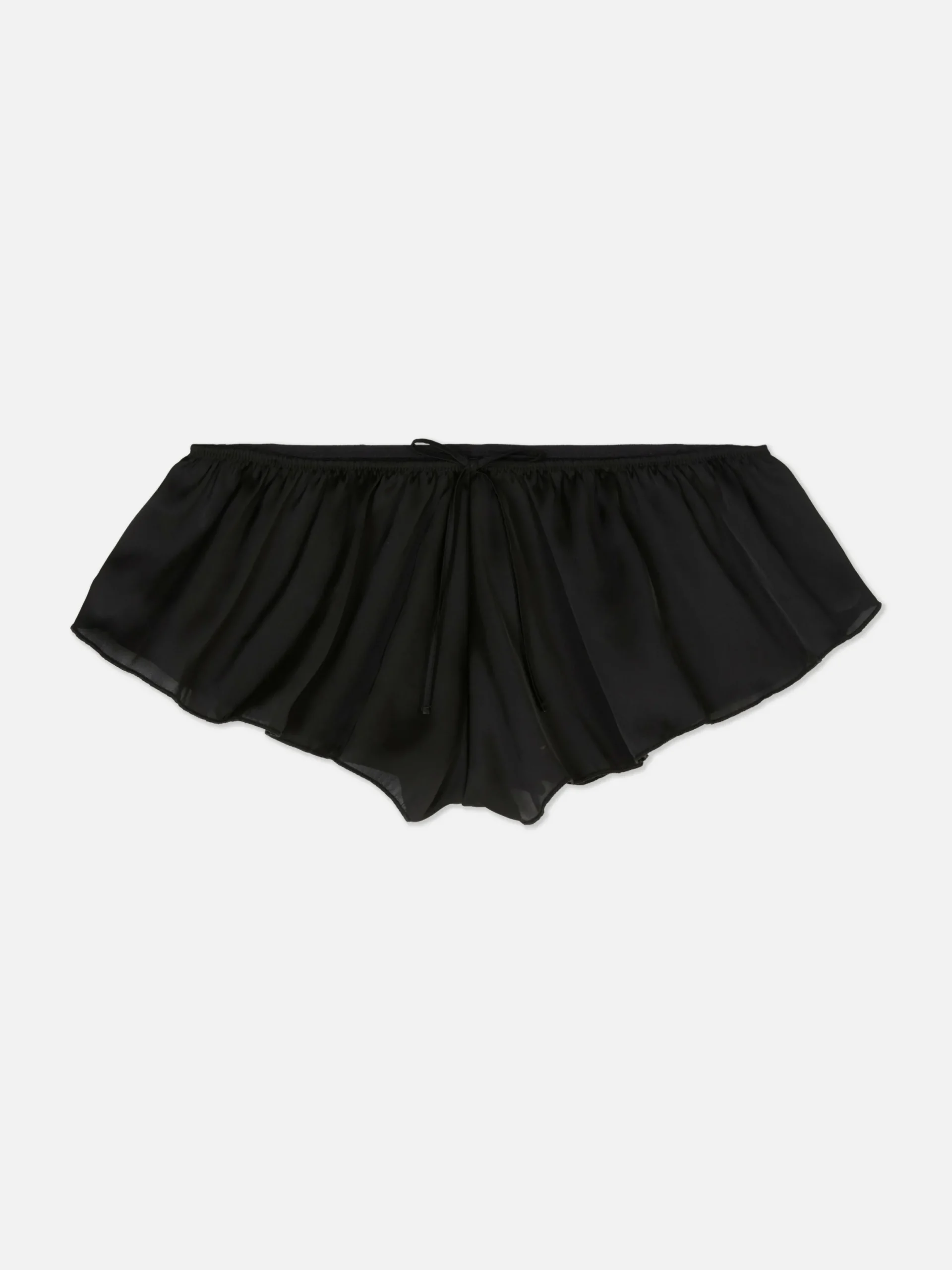 Slips|Primark Fließender Satinslip Schwarz