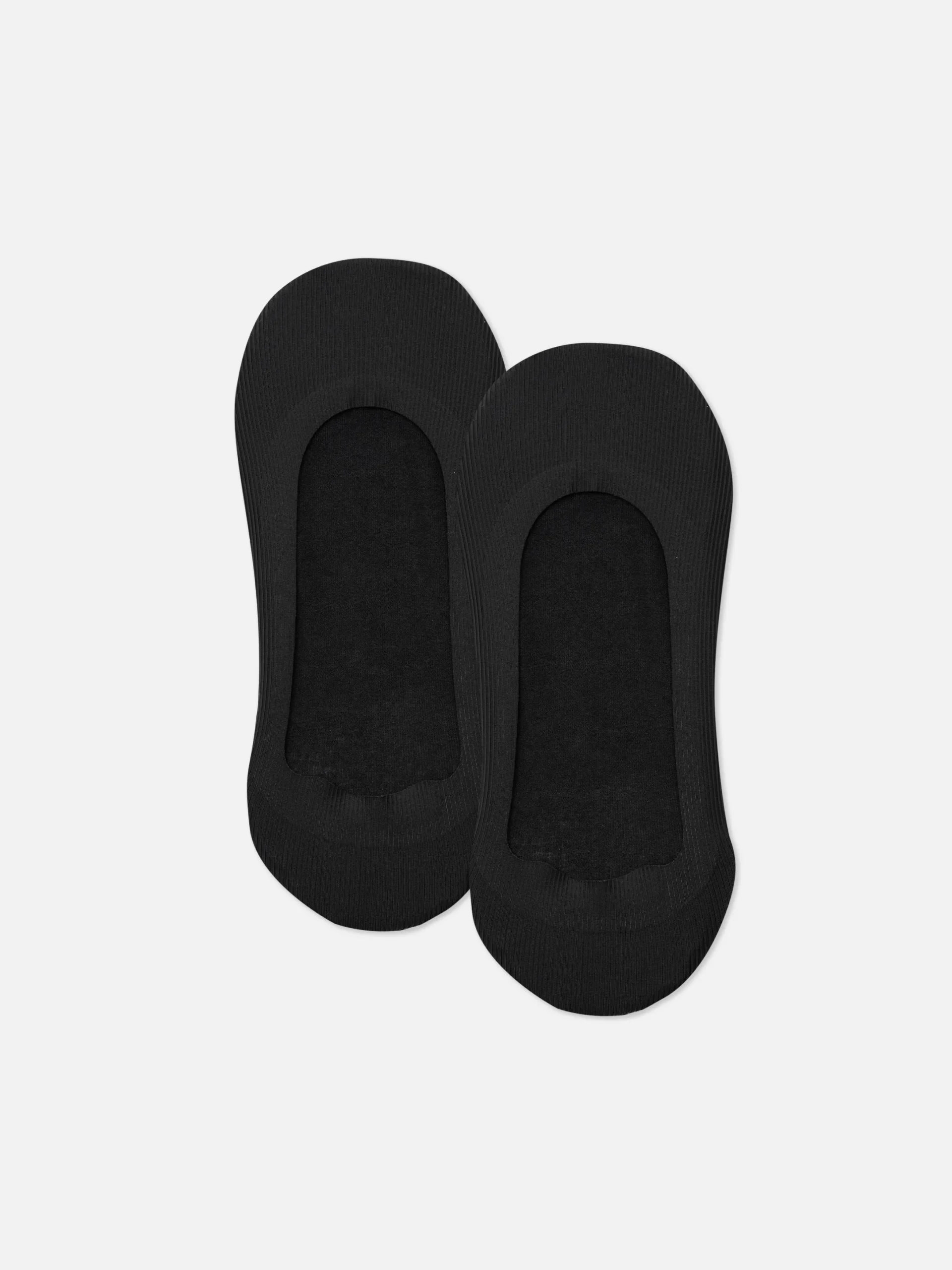 Socken|Primark Füßlinge Aus Mikrofaser, 2er-Pack Schwarz