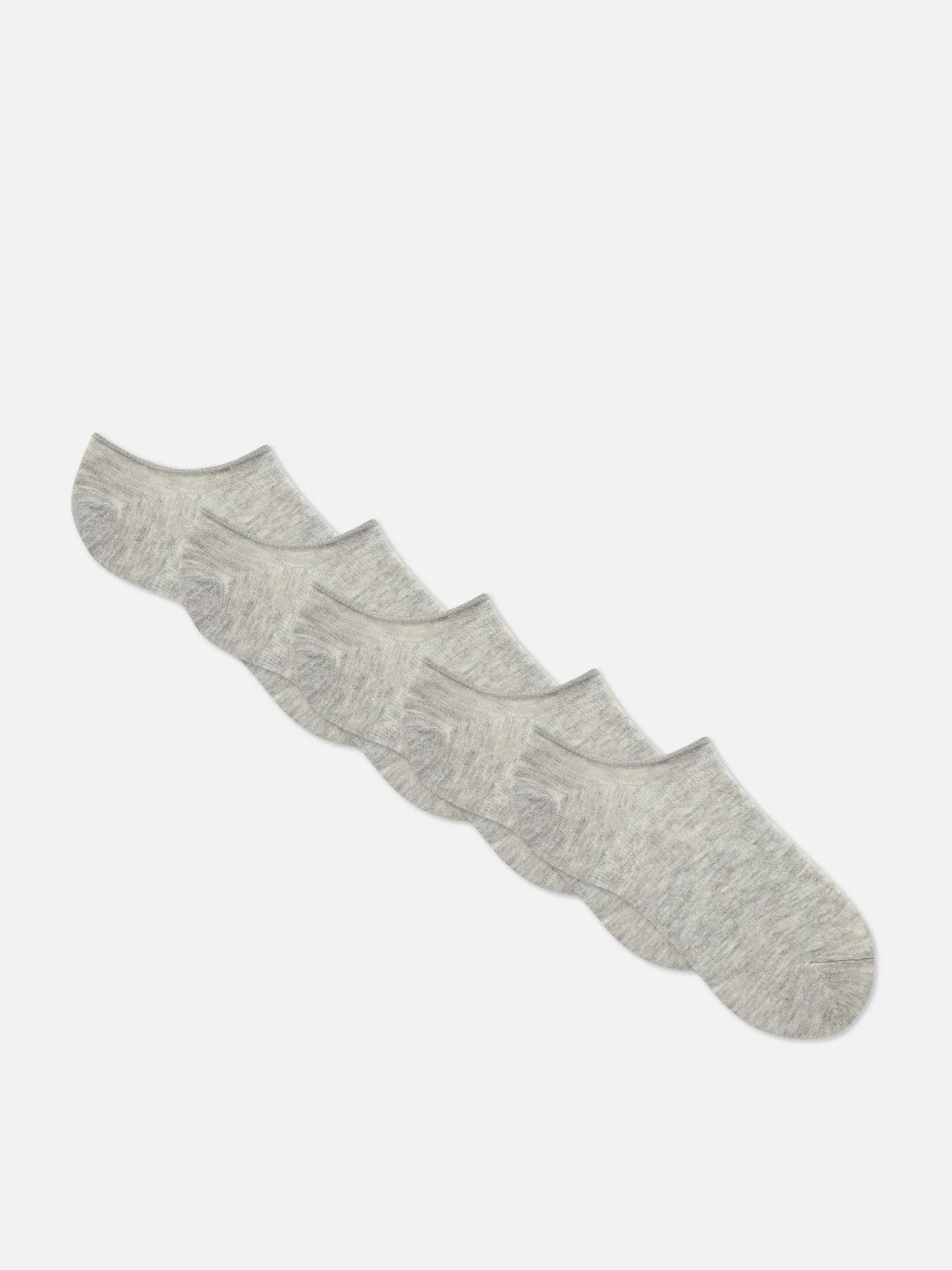 Socken|Primark Füßlinge, 5er-Pack Grau