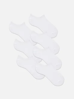 Socken|Primark Füßlinge, 7er-Pack Weiß