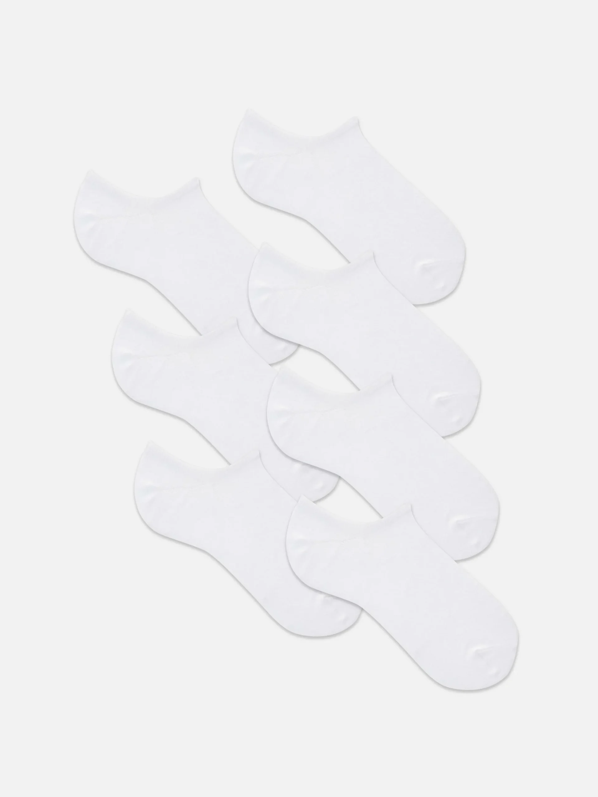 Socken|Primark Füßlinge, 7er-Pack Weiß