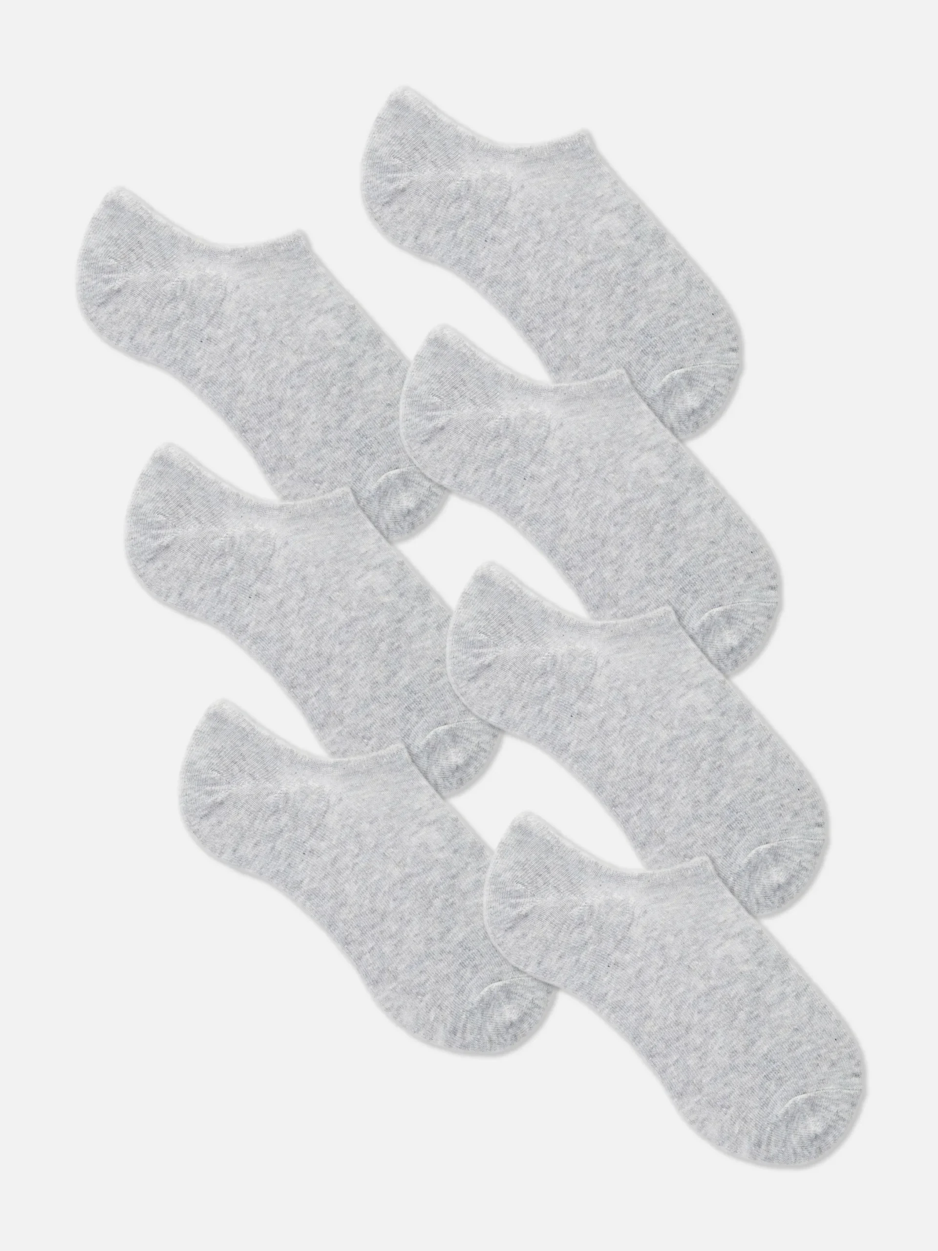 Socken|Primark Füßlinge, 7er-Pack Grau