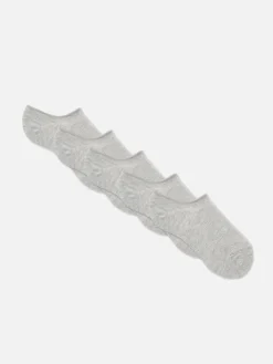 Socken|Primark Füßlinge, 5er-Pack Grau
