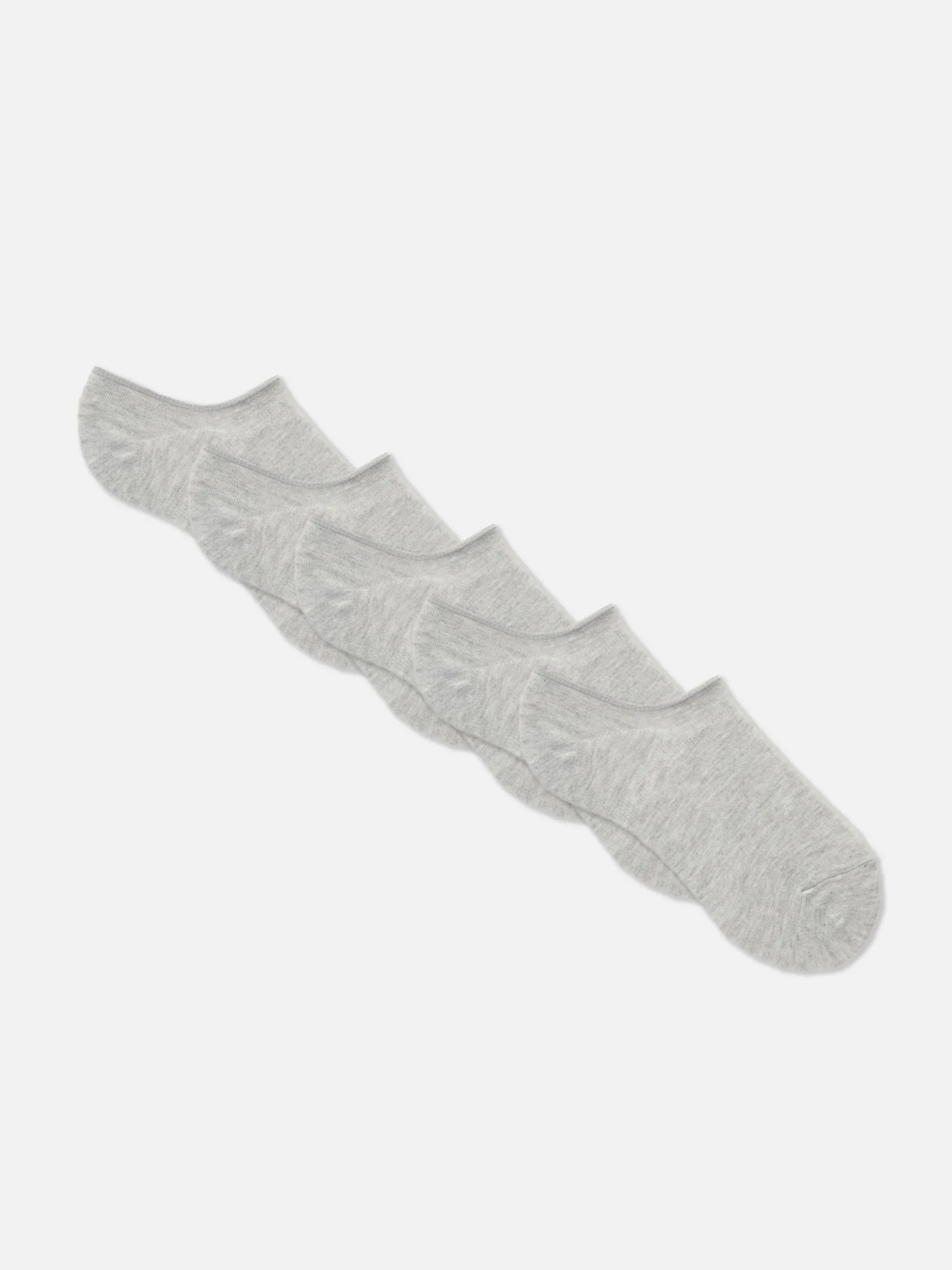 Socken|Primark Füßlinge, 5er-Pack Grau