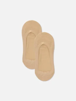 Socken|Primark Füßlinge Mit Stoßdämpfender Sohle, 2er-Pack Karamell
