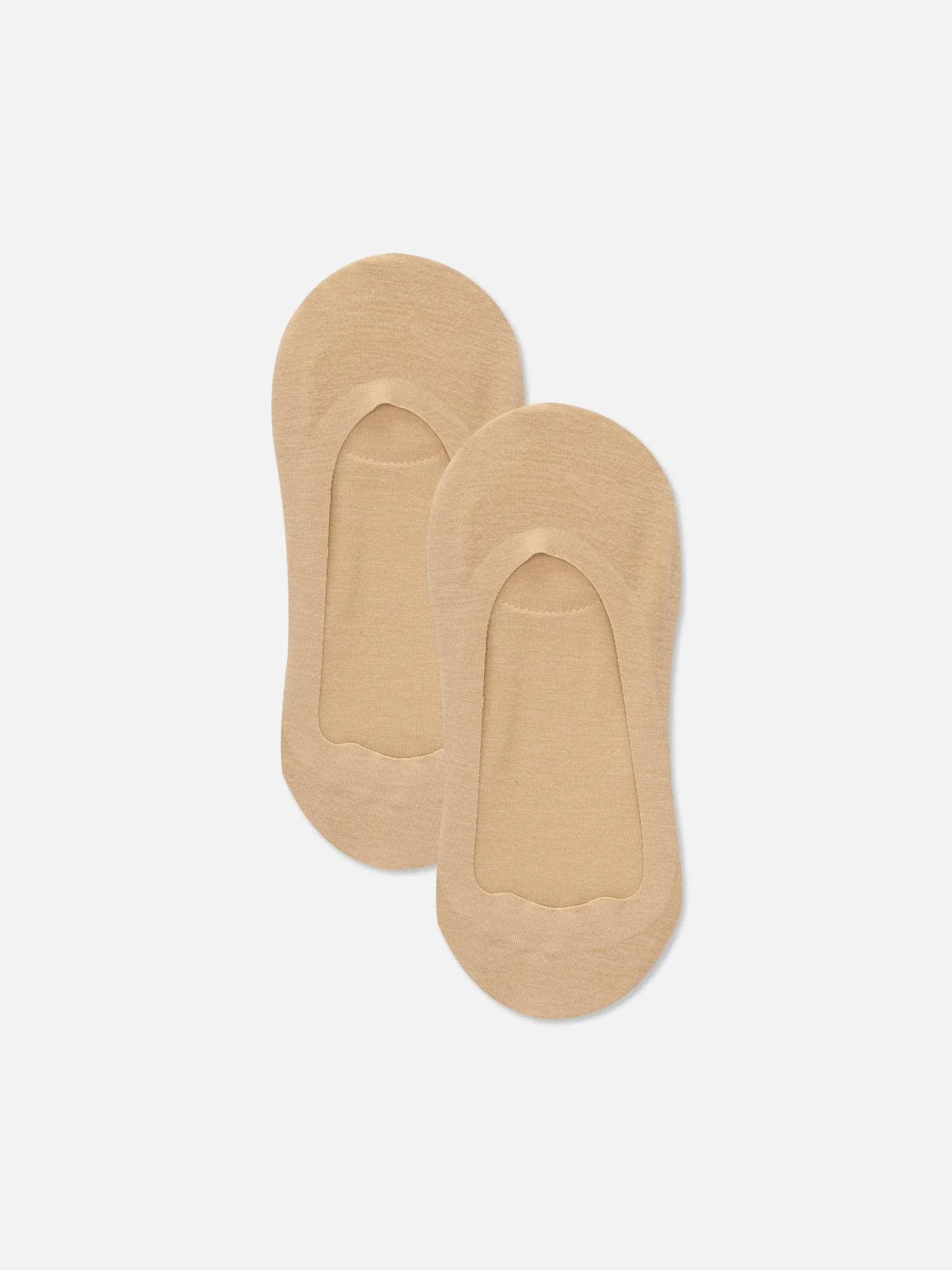 Socken|Primark Füßlinge Mit Stoßdämpfender Sohle, 2er-Pack Karamell