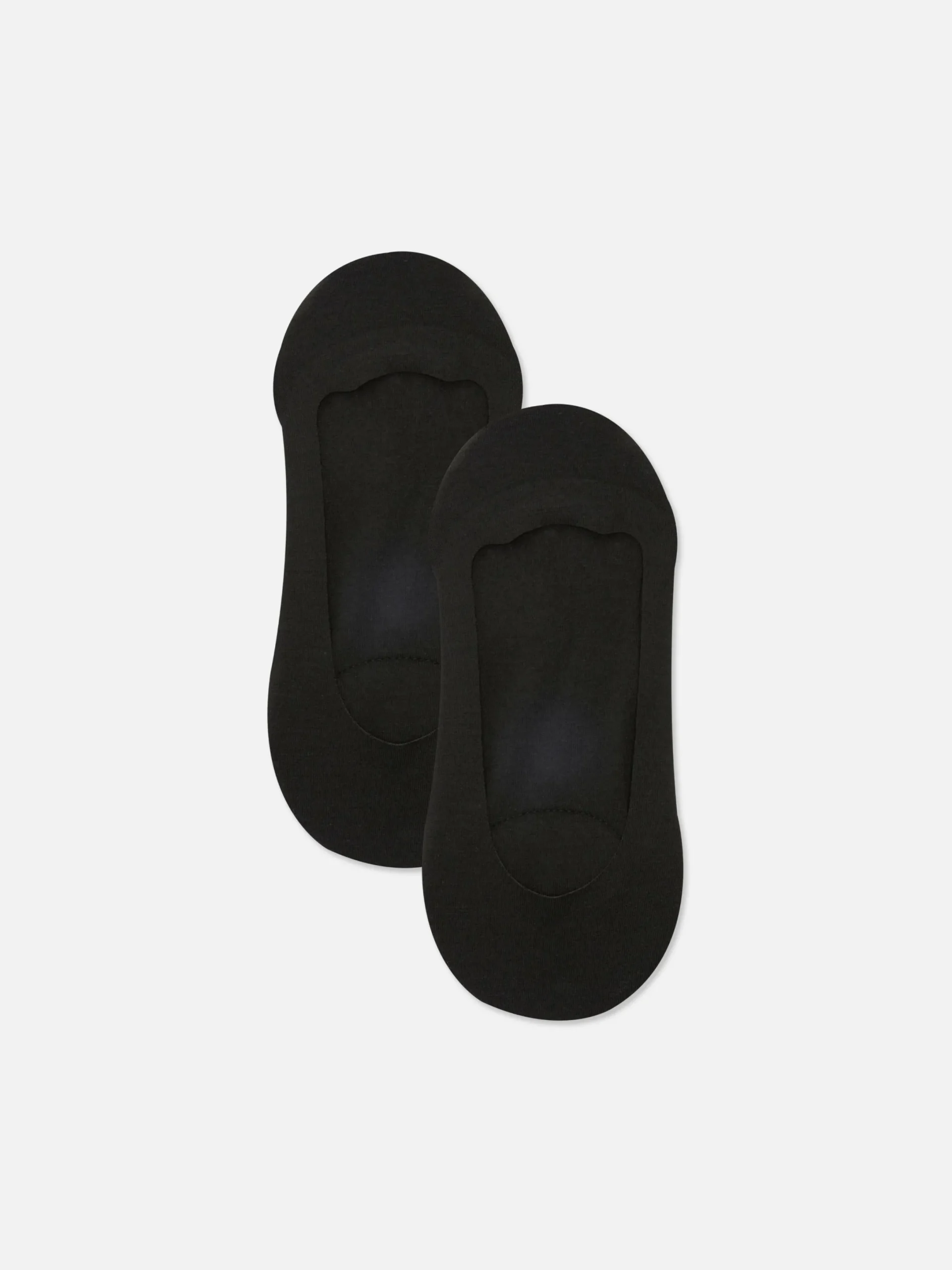 Socken|Primark Füßlinge Mit Stoßdämpfender Sohle, 2er-Pack Schwarz