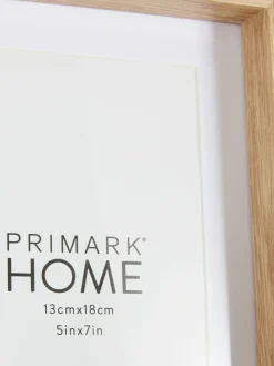 Bilderrahmen Und Wandschmuck|Primark Freistehender Essential Bilderrahmen Aus Holz Naturfarben