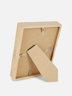 Bilderrahmen Und Wandschmuck|Primark Freistehender Essential Bilderrahmen Aus Holz Naturfarben