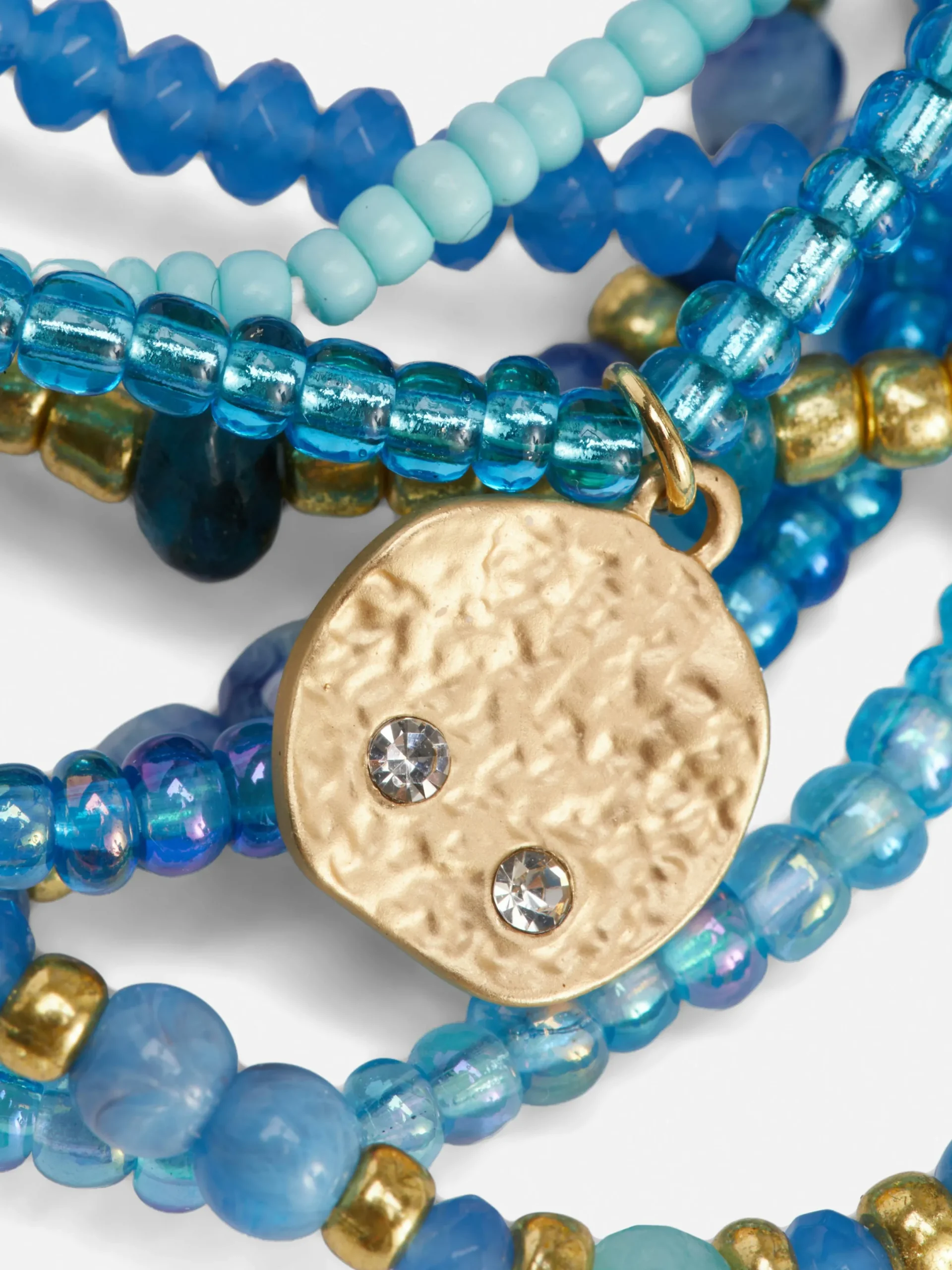 Schmuck|Primark Freundschaftsarmbänder Mit Perlen, 8er-Pack Blau