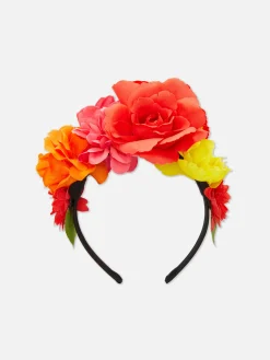 Haarschmuck|Primark „Frida“ Kahlo Blumen-Haarreif Multi
