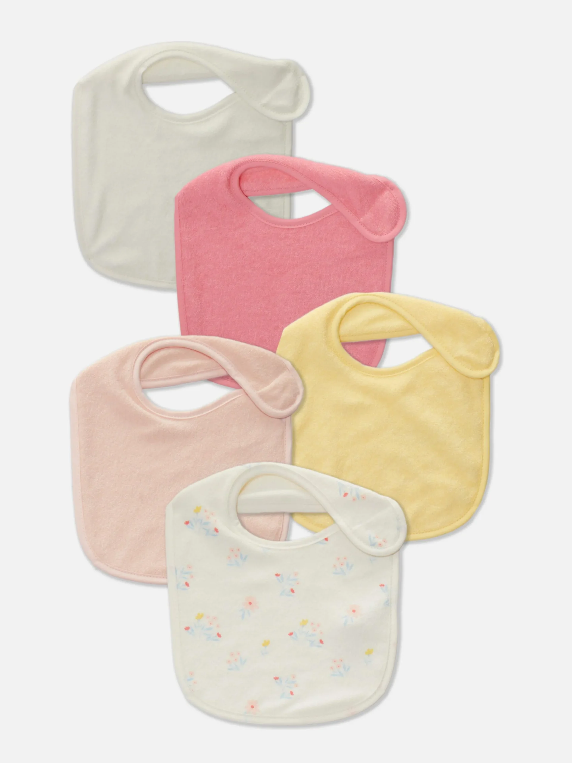 Füttern Und Abstillen|Primark Frottee-Lätzchen, 5er-Pack Rosa