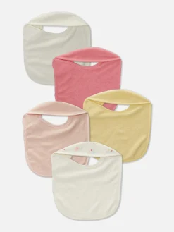 Füttern Und Abstillen|Primark Frottee-Lätzchen, 5er-Pack Rosa