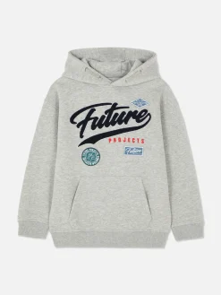 Hoodies Und Sweatshirts|Primark „Future Projects“ Bouclé-Hoodie Grau
