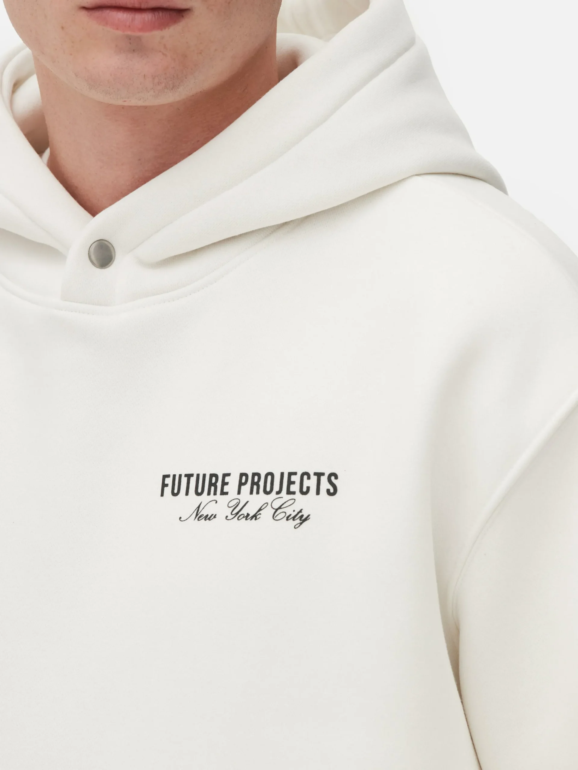 Hoodies Und Sweatshirts|Primark Future Projects Hoodie Mit Grafik Zum Kombinieren Ecrufarben