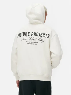 Hoodies Und Sweatshirts|Primark Future Projects Hoodie Mit Grafik Zum Kombinieren Ecrufarben