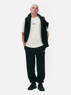 Tops Und T-Shirts|Primark „Future Projects“ T-Shirt Mit Stickerei Ecrufarben