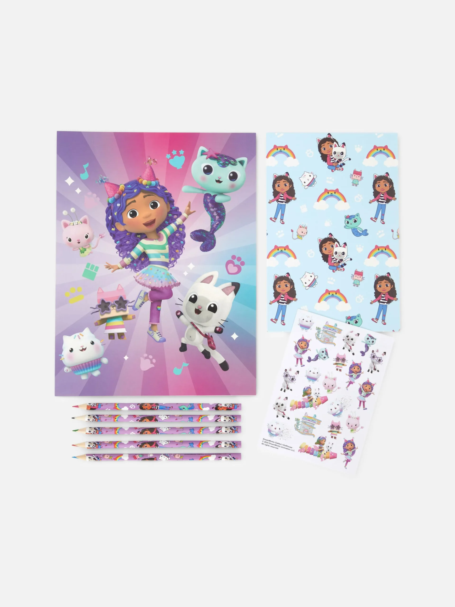 Basteln Und Handarbeiten|Primark „Gabby's Dollhouse“ Malset Multi