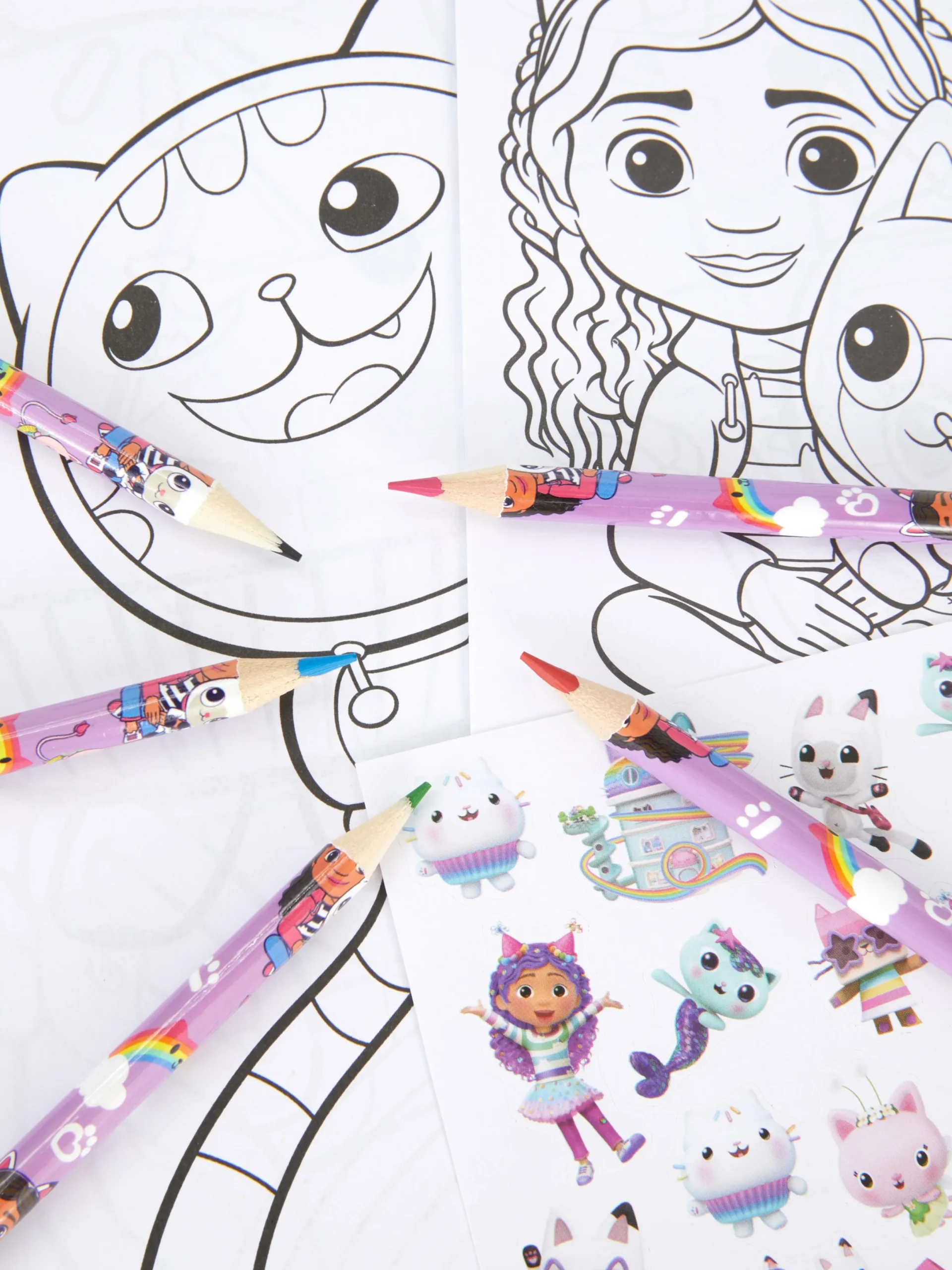 Basteln Und Handarbeiten|Primark „Gabby's Dollhouse“ Malset Multi
