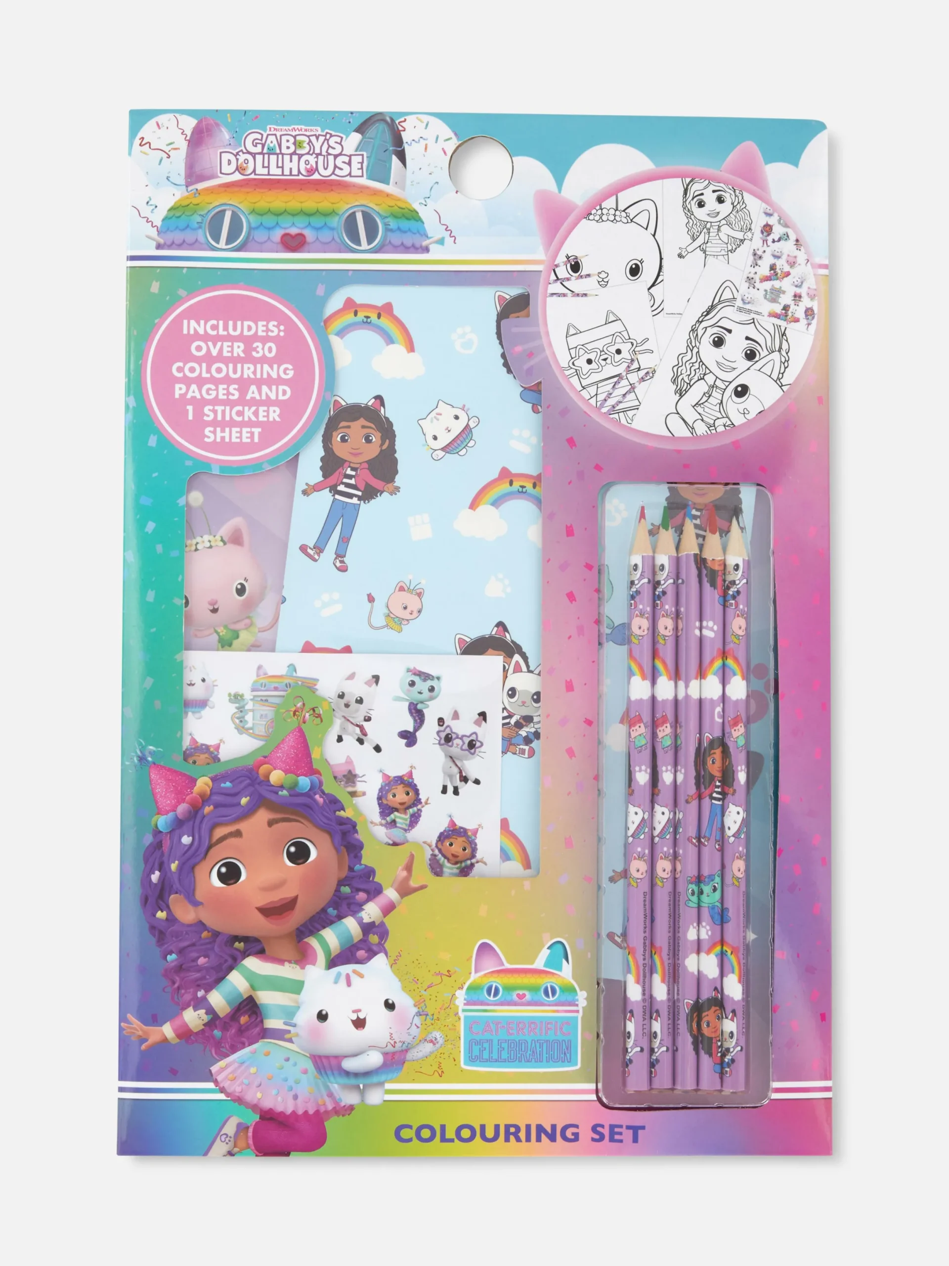Basteln Und Handarbeiten|Primark „Gabby's Dollhouse“ Malset Multi