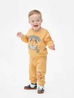 Hosen Und Leggings|Primark „Garfield“ Jogginghose Mit Grafik Senffarben