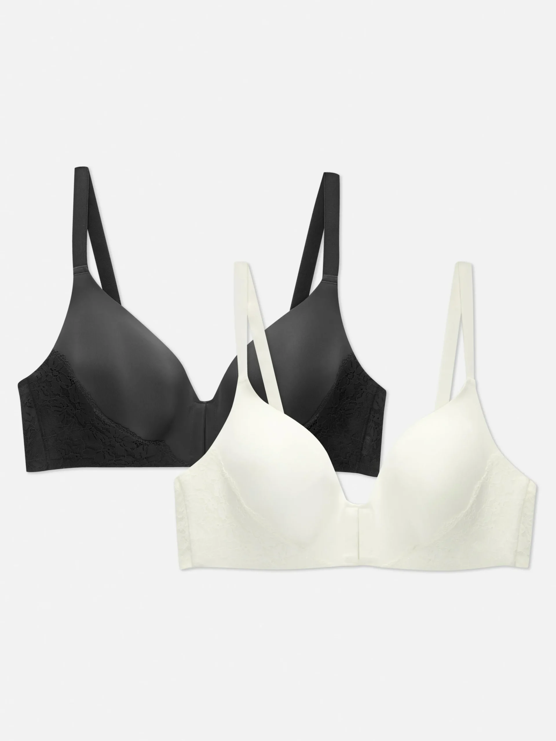 Bhs|Primark Geformte Postoperative BHs, 2er-Pack Grau