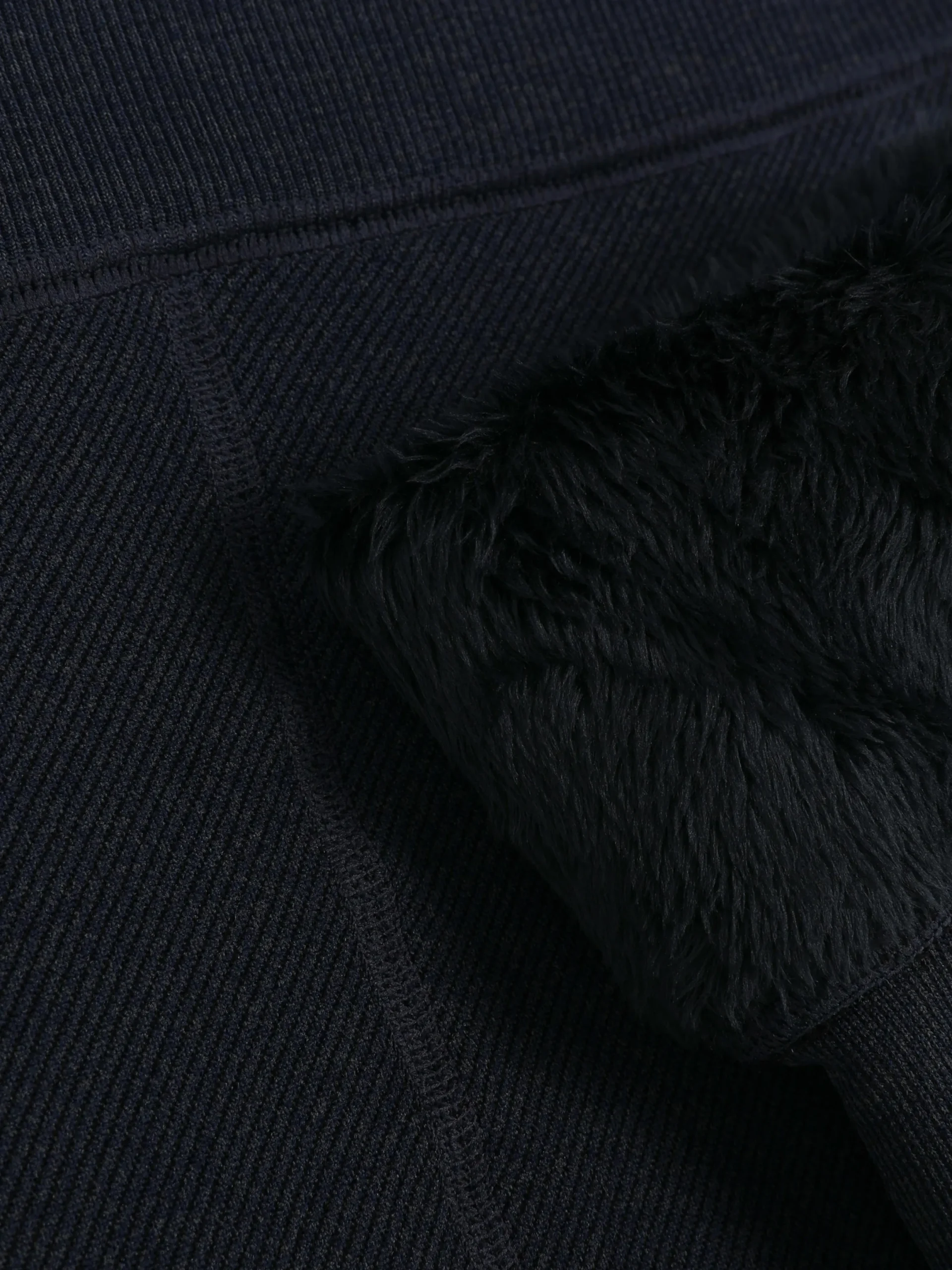 Strumpfhosen|Denim|Primark Gefütterte Leggings Aus Samt Im Denim-Look Marineblau