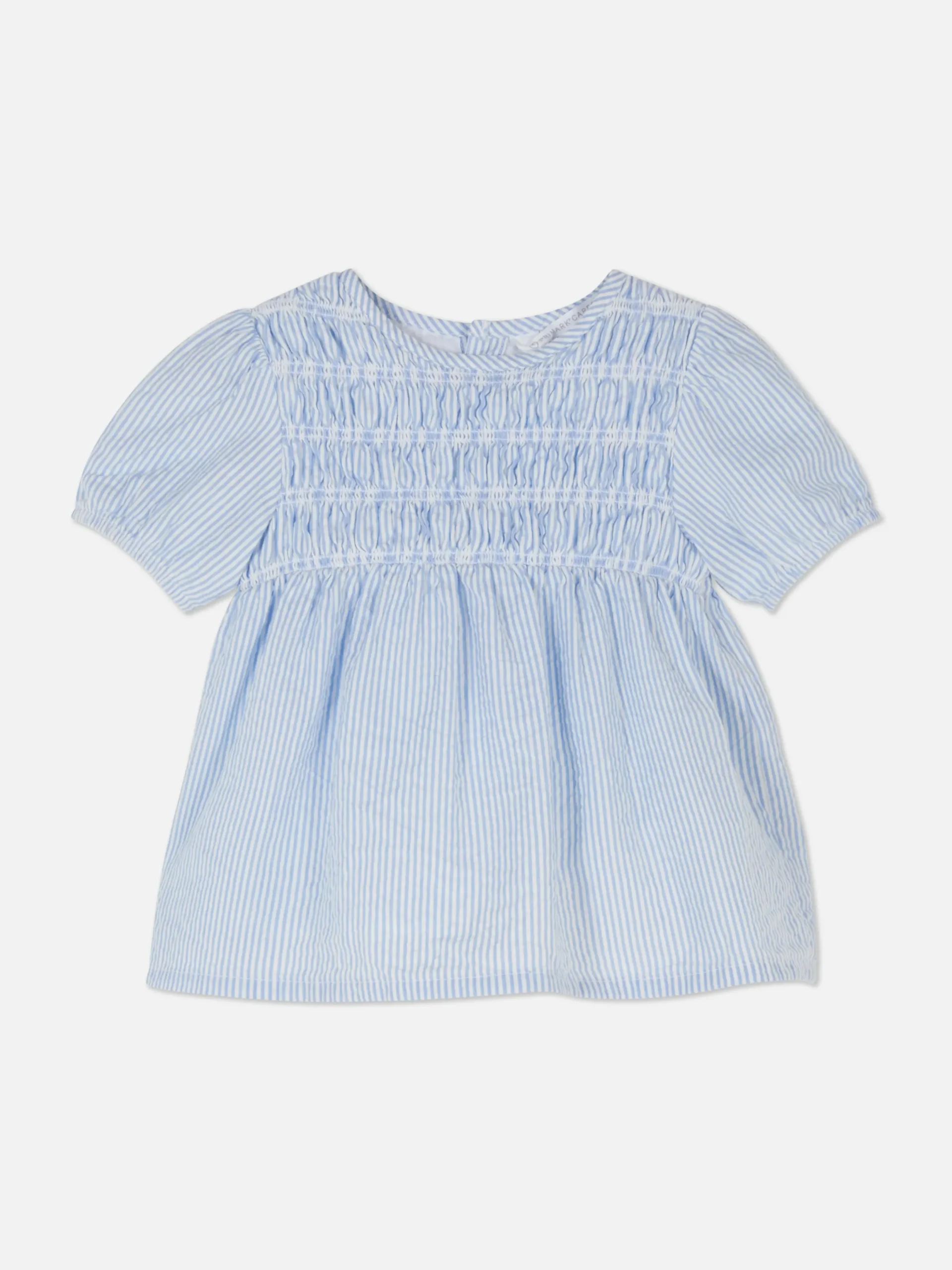 Tops Und T-Shirts|Primark Gekräuselte Hängerbluse Mit Streifenmuster Blau