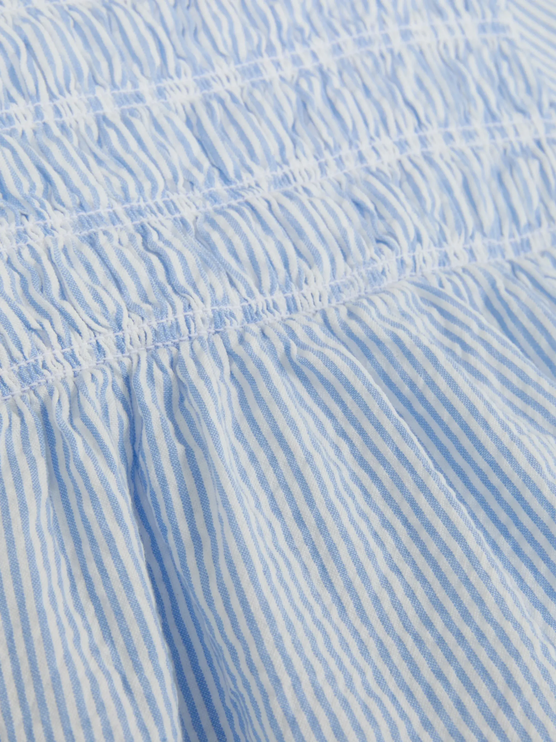 Tops Und T-Shirts|Primark Gekräuselte Hängerbluse Mit Streifenmuster Blau