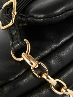 Taschen Und Portemonnaies|Primark Gepolsterte Handytasche Aus Kunstleder Schwarz