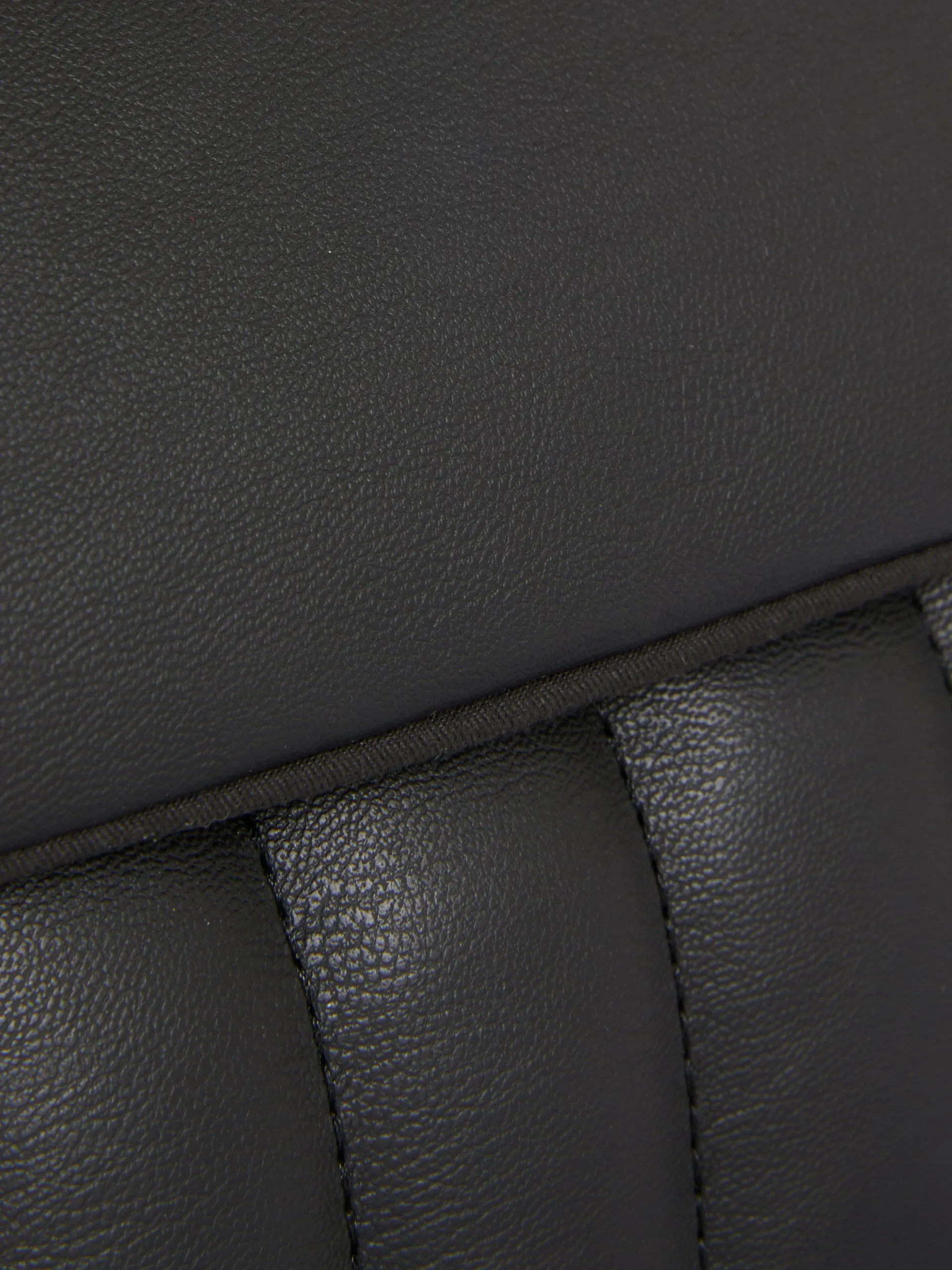 Taschen Und Portemonnaies|Primark Gepolsterte Schultertasche Aus Kunstleder Schwarz