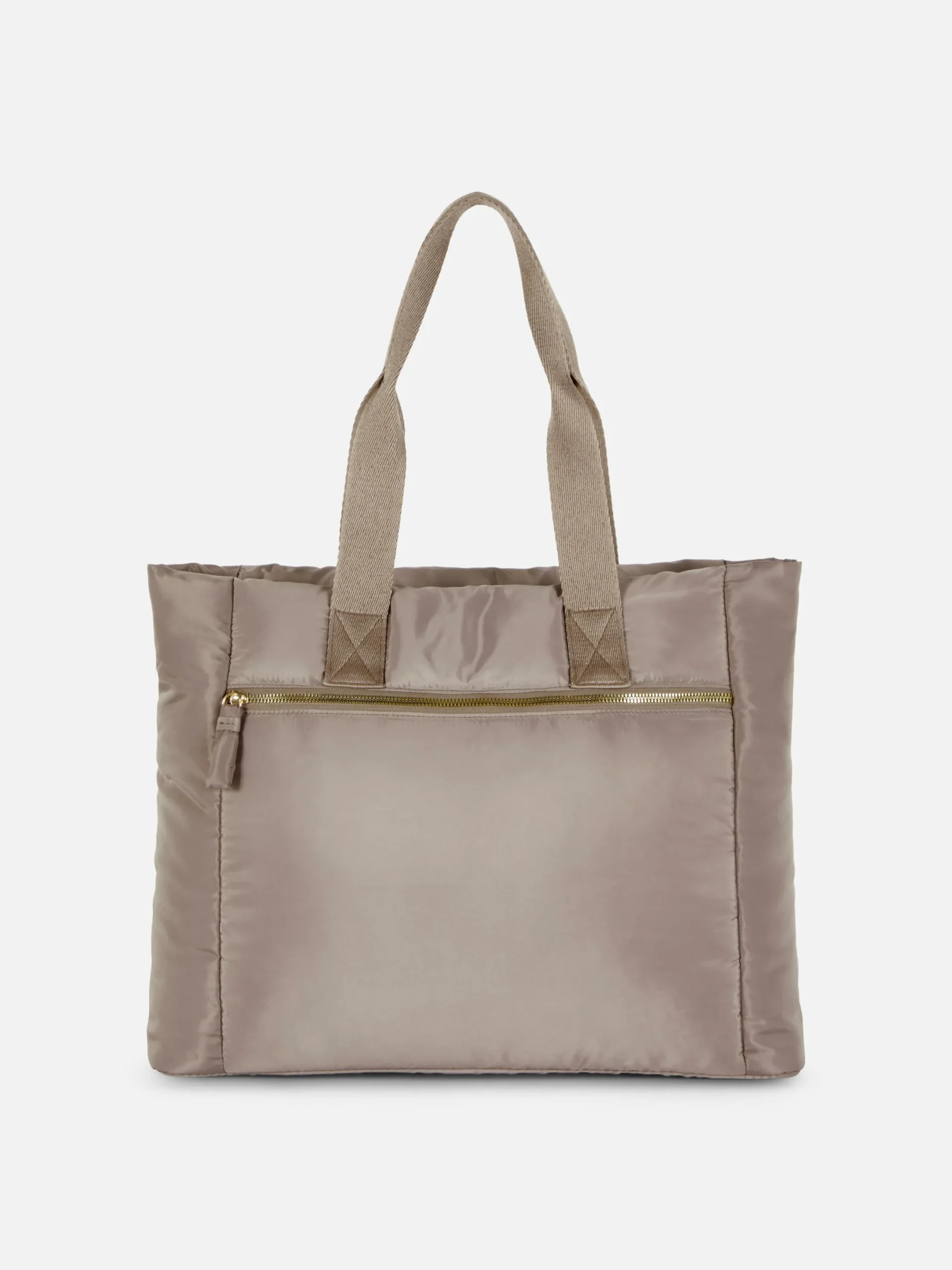 Taschen Und Portemonnaies|Primark Gepolsterte Tragetasche Taupefarben
