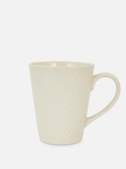 Tassen Und Becher|Primark Geprägte Frühstückstasse Nude