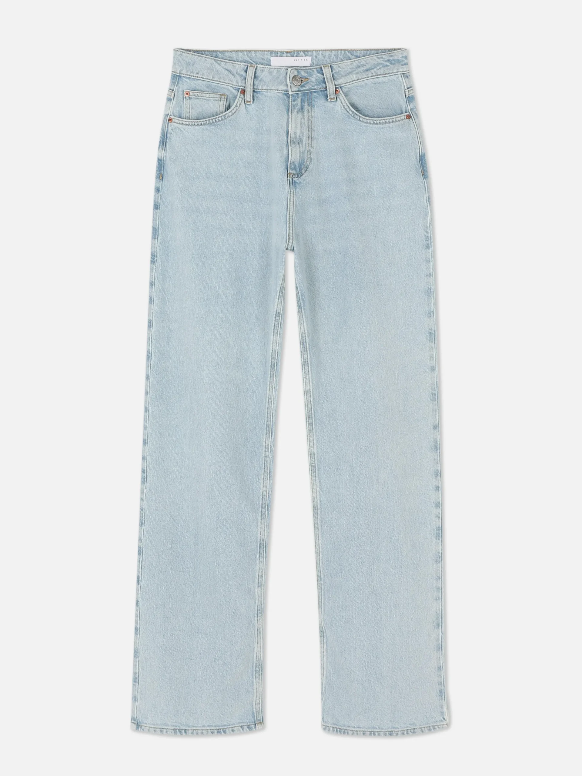 Denim|Jeans|Primark Gerade Geschnittene Denim-Jeans Hellblau