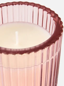 Raumdüfte|Primark Geriffelte Glaskerze Rosa