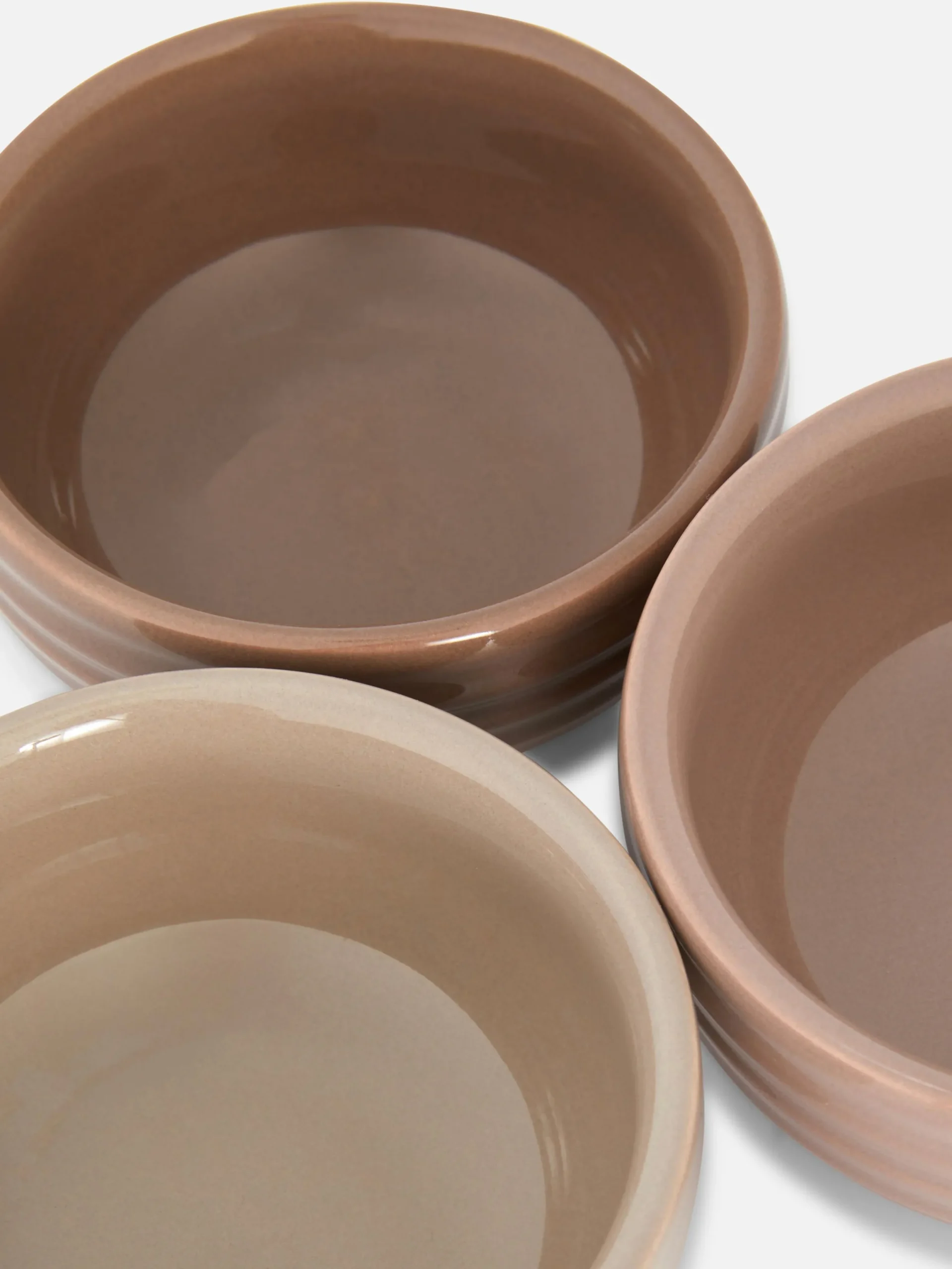 Teller, Schüsseln Und Platten|Geschirr|Primark Geriffelte Snackschüsseln, 3er-Pack Nude