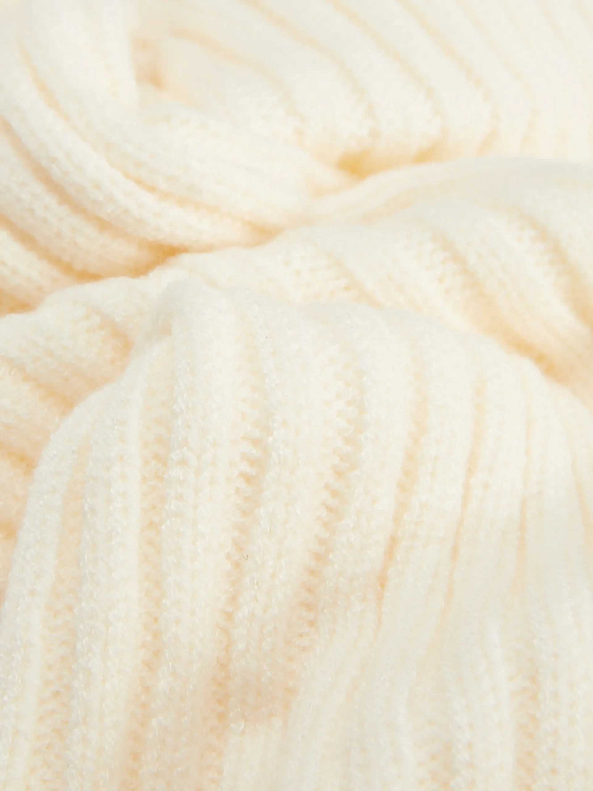 Socken|Primark Gerippte Beinstulpen Elfenbeinfarben