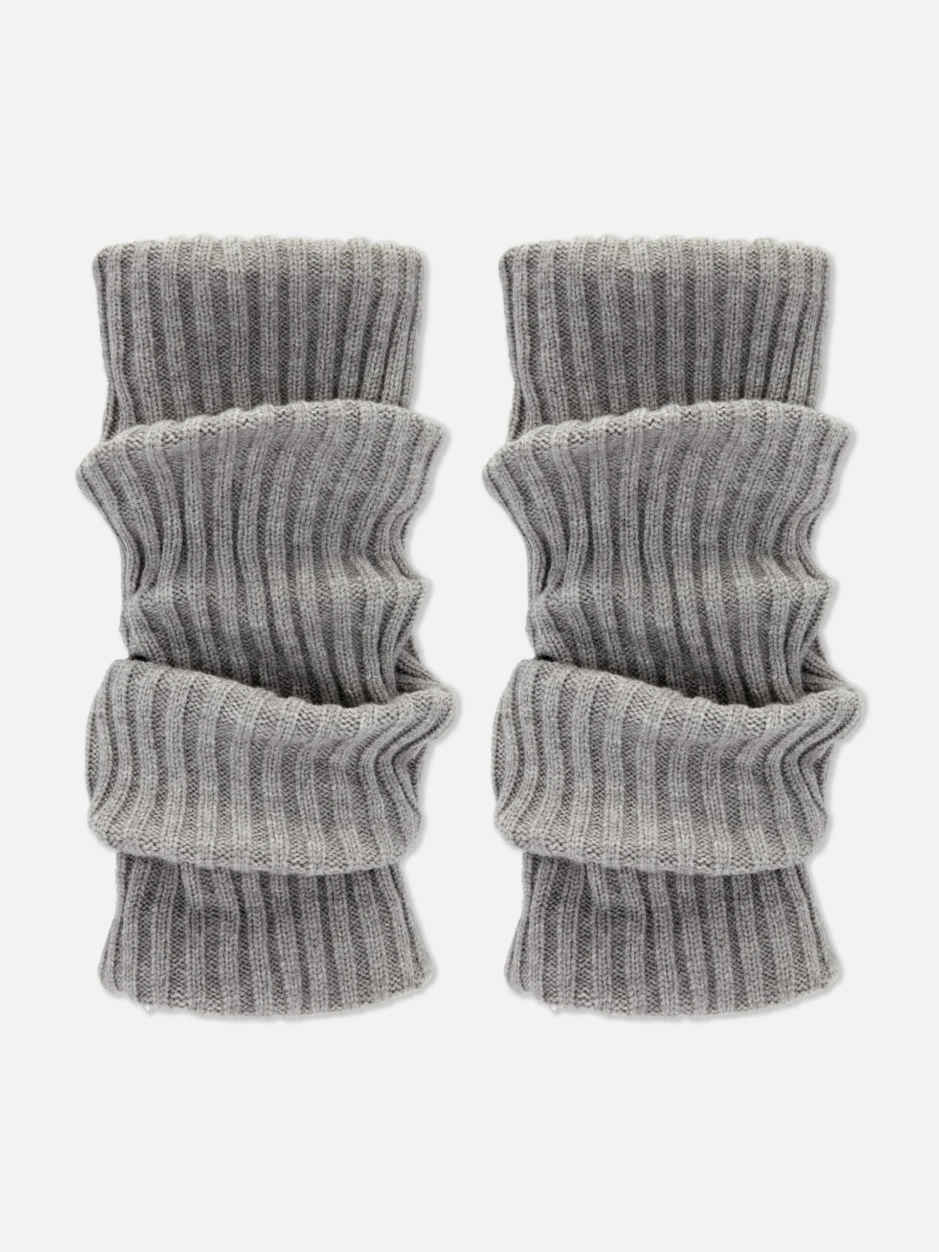 Socken|Primark Gerippte Beinstulpen Grau
