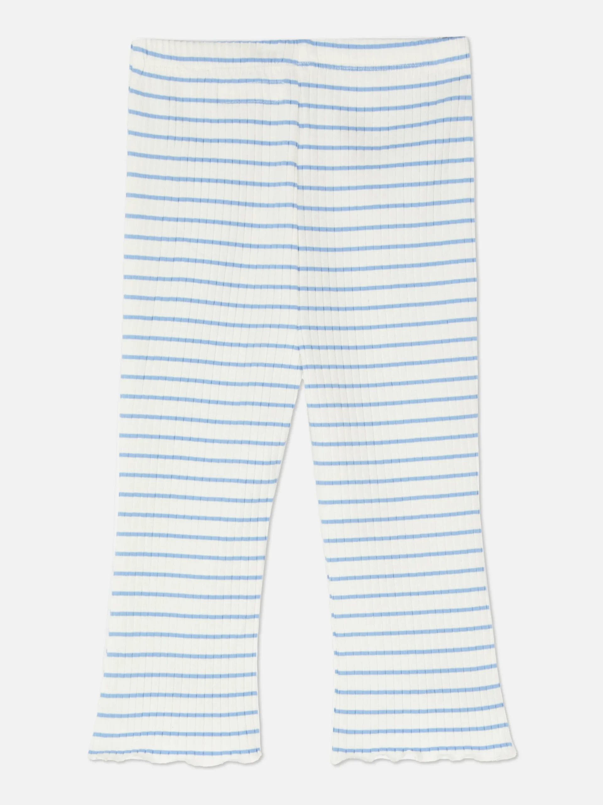 Hosen Und Leggings|Primark Gerippte, Gestreifte Leggings Mit Ausgestelltem Bein Multi